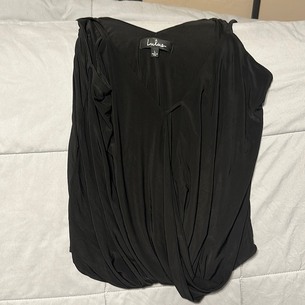 Lulus black tank top